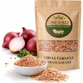 Koření Herbi Cibule červená granulovaná, 100 g – výrazný základ omáček a gulášů