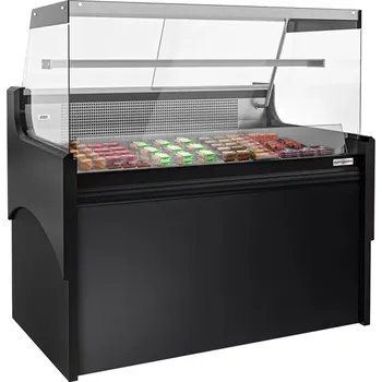 vasegastro Chladicí/masný pult - 1280 mm - s LED osvětlením & 1 policí