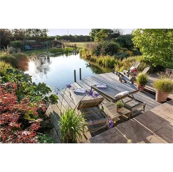 Heissner CFP+D 2 Sada PLUS pro vybudování koupacího nebo okrasného jezírka 6, 3 x 4 x 1, 5 m (možné vč. ryb)