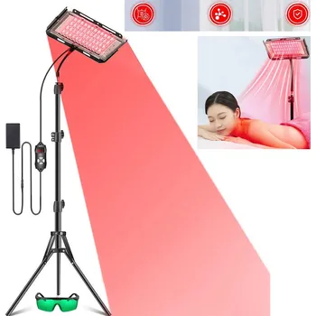 Bezpečnostní kamera TERAPEUTICKÁ LAMPA S INFRAČERVENÝM ZÁŘENÍM s ČASOVAČEM, 96 LED, 12V 30W