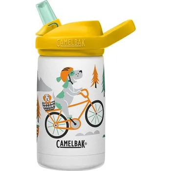 Košík na láhev CamelBak Eddy+ Kids Vacuum Stainless 0,35l l láhev biking dogs