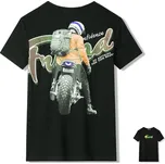 Tričko s motorkářem FB3814 Velikost: 152, Barva: Tmavě modrá