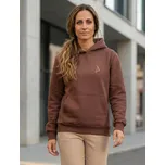 Dámská mikina ALTISPORT BYB/ALW002BY289 ČOKOLÁDOVĚ HNĚDÁ 4XL