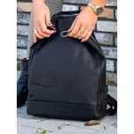 Dámský kožený batoh The Chesterfield Brand Menchester - černá