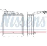 Výměník tepla NISSENS 73464