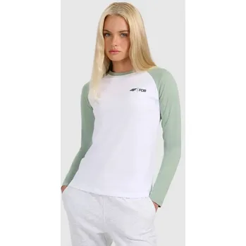 Oblečení a móda Dámské běžné tričko s dlouhým rukávem 4F 4FWAW25TLONF579-42S m
