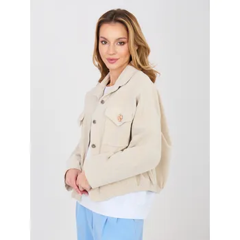 IT KR bunda FL10163.10 světle béžová jedna velikost