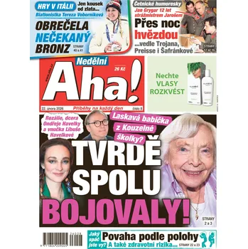 Časopis Nedělní Aha! - předplatné časopisu - Pololetní