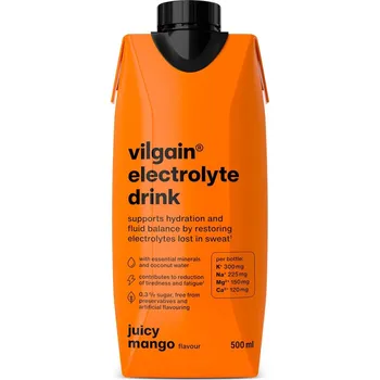 Nápoj pro sportovce Vilgain Electrolyte Drink 500 ml Juicy Mango