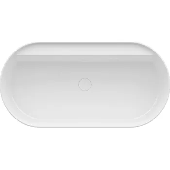 Vana LAUFEN SONAR - vana s reliéfem, samostatně stojící, materiál Marbond, Bílá (H2213420000361) Provedení: standardní provedení