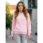 Dámská mikina ALTISPORT BYB/ALW002BY289 SVĚTLE RŮŽOVÁ 4XL