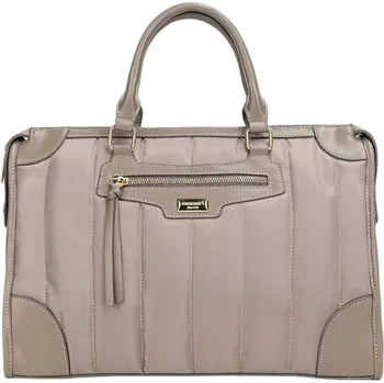 Kabelka Kabelka taška Monnari prošívaná na notebook bag5880 béžová