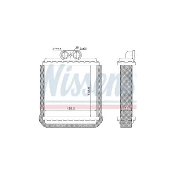 Motor automobilu Výměník tepla NISSENS 73751