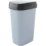 Koš Dual Swing Bin L - 50 l, Šedý