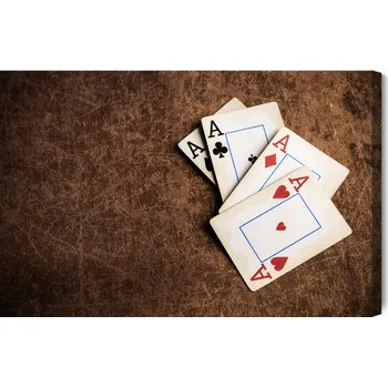 Obraz Obraz Na Plátně Staré Hrací Karty 30x20