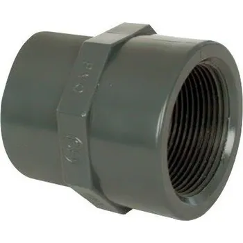 PVC tvarovka - Mufna přechod. red. 110 - - 90 x 3“ int.