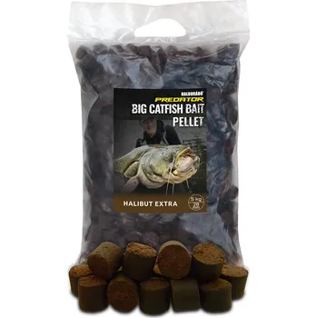 Haldorádó Pelety Catfish Bait Pellet 5 kg 28 mm Halibut Extra