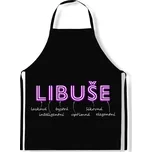 IMPAR Zástěra Ženská jména Neon, Libuše