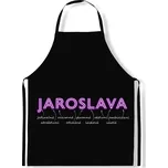 IMPAR Zástěra Ženská jména Neon, Jaroslava