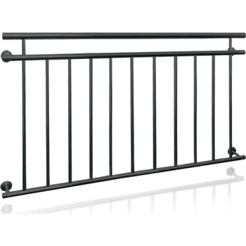 Zábradlí ECD GE Francouzské balkonové zábradlí antracit 900 x 1560 mm