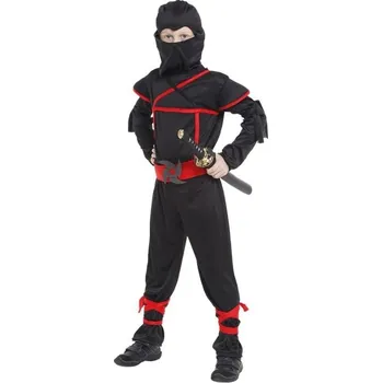 Karnevalový kostým Kostým vel. S 100-110 cm, motiv ninja
