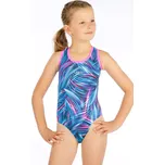 Jednodílné sportovní dívčí plavky 6G411 LITEX 116