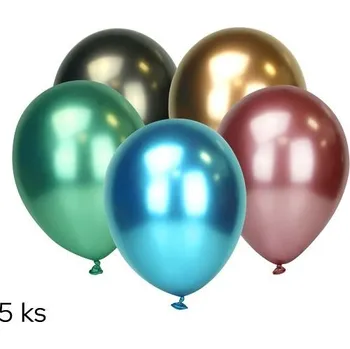 Balónek Balónky 5ks CHROM mix