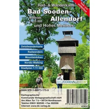 Bad Sooden-Allendorf und Hoher Meißner - KKV Kartographische Kommunale Verlagsgesellschaft mbH