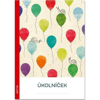 Optys Úkolníček A6, 20 listů - Balónky