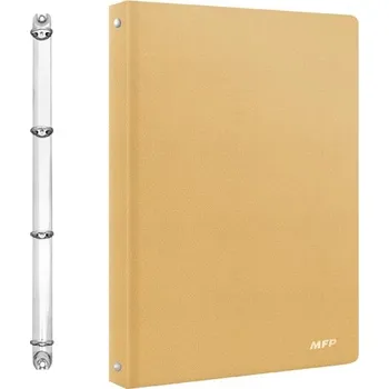 Pořadač M 4-kroužek A4 béžový