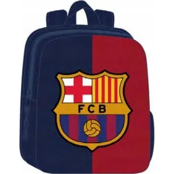 FC BARCELONA BARCA 3D batoh do školky VYPUKLÝ 27cm