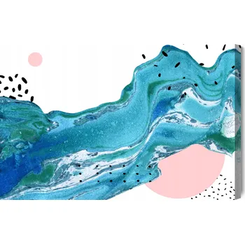 Obraz Obraz Na Plátně Abstraktní Vlny 70x50