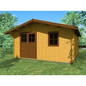 Zahradní domek Zahradní domek Laura 450x450 Ekonomik, dvoukřídlé dveře