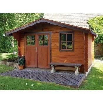 Zahradní domek Zahradní domek Laura 350x250 Ekonomik, dvoukřídlé dveře