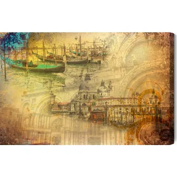 Obraz Obraz Na Plátně Benátské kouzlo ve stylu vintage 90x60