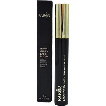 Řasenka Babor Absolute Volume & Length Mascara 3D objemová řasenka pro plné řasy a dokonalé prodloužení 10 ml, černá