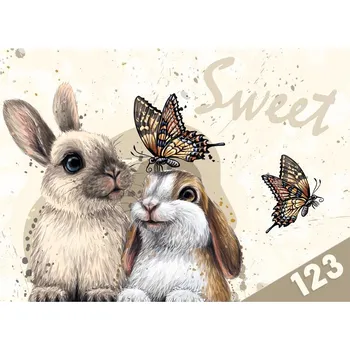 Desky na číslice MFP Mazlíčci