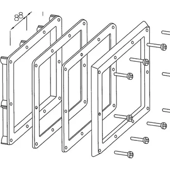 SKIMMER V20 ABS - Přírubová jednotka