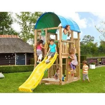 Dětské hřiště Dětské hřiště Farm se žlutou skluzavkou