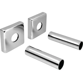 Držák na ručník Sapho Set krycích rozet hranatých chrom CP811