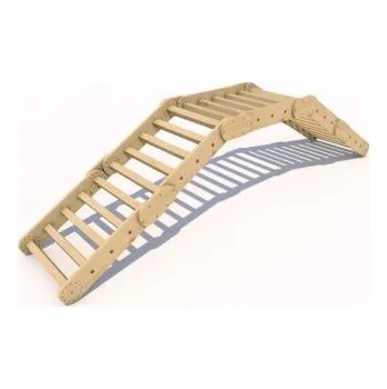 Dřevěná hračka Montessori Piklerové trojúhelník 5 dílů