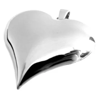 Přívěsek Steel Jewelry Přívěsek srdce z chirurgické oceli PR160218 dárkové balení zdarma