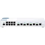 Přepínač Qnap QSW-M408-4C 12portový 10GbE Gigabit Ethernet
