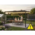 Hliníková bioklimatická pergola PREMIUM Plus 500x300 cm