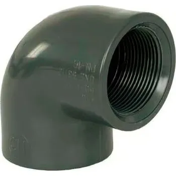 PVC tvarovka - Úhel 90° 1 1/2“ int. x 1 1/2“ int.