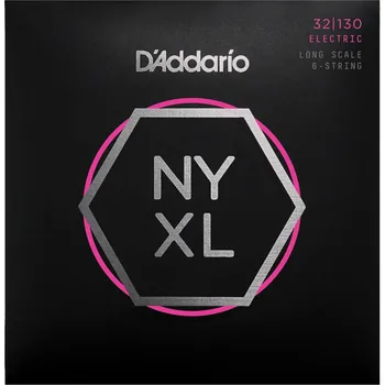 Struna pro kytaru a smyčcový nástroj D'Addario NYXL32130 Struny pro 6-strunnou baskytaru