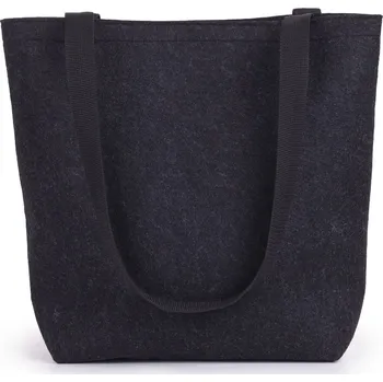 Vlnka Filcová taška s dlouhými uchy černá