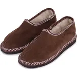 Vlnka Kožené bačkory s ovčí vlnou salašky hnědá velikost obuv dospělí 36