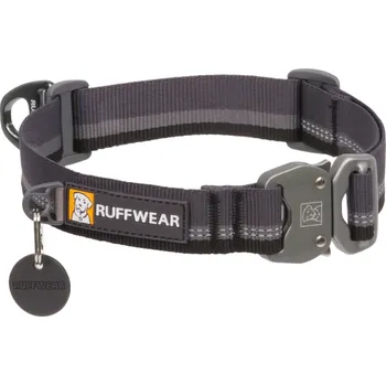 Obojek pro psa Obojek pro psa Ruffwear Top Rope™ Collar Velikost: M / Barva: černá