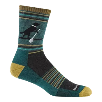 Pánské termoprádlo Darn Tough Willoughby Micro Crew Lightweight dog pond XL